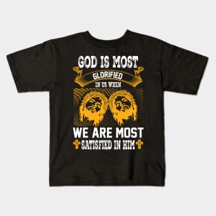 God Jesus Christ Quote Kids T-Shirt